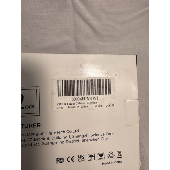Intelligent Induction Lamp For Under Cabinets 2 piece 10” Rechargeable Yiger - Picture 3 of 10